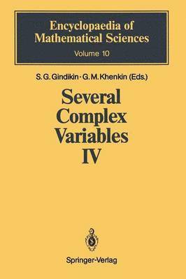 Several Complex Variables IV 1