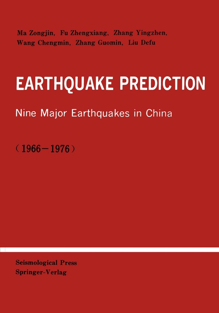 Earthquake Prediction 1