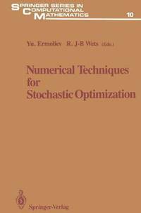 bokomslag Numerical Techniques for Stochastic Optimization