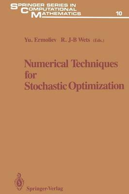 Numerical Techniques for Stochastic Optimization 1