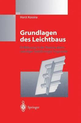 bokomslag Grundlagen des Leichtbaus