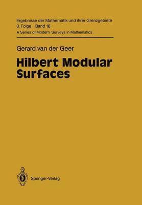 Hilbert Modular Surfaces 1
