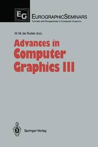 bokomslag Advances in Computer Graphics III