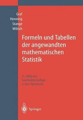 bokomslag Formeln und Tabellen der angewandten mathematischen Statistik