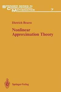bokomslag Nonlinear Approximation Theory