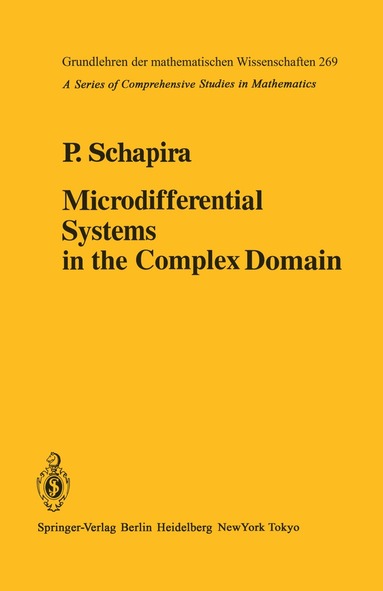 bokomslag Microdifferential Systems in the Complex Domain