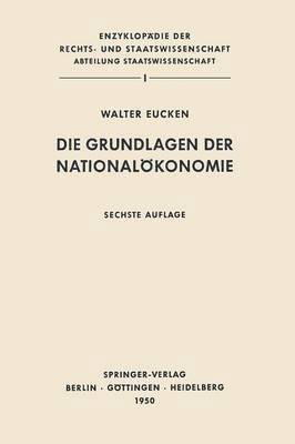 bokomslag Die Grundlagen der Nationalkonomie