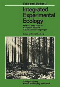 bokomslag Integrated Experimental Ecology