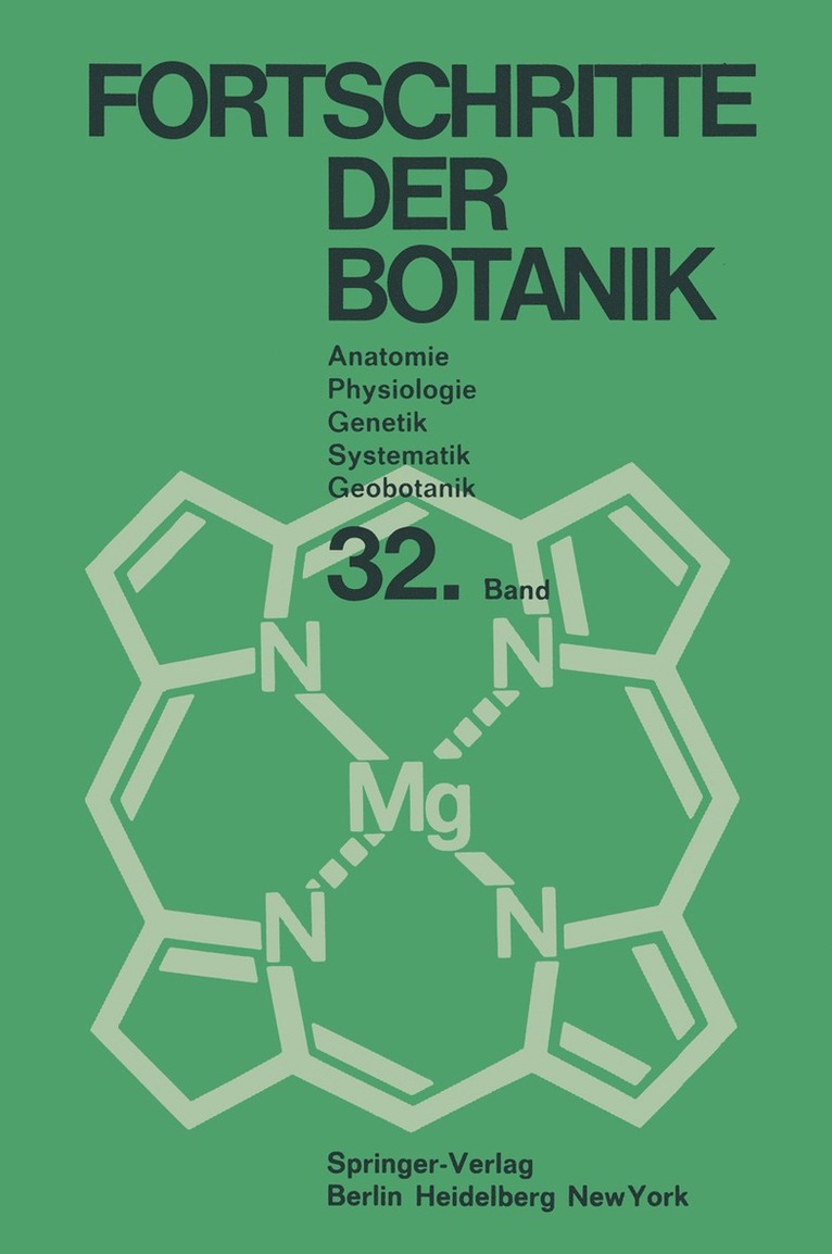 Fortschritte der Botanik 1