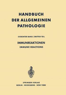 bokomslag Immunreaktionen / Immune Reactions