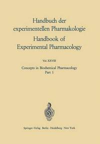 bokomslag Concepts in Biochemical Pharmacology