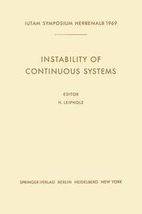 bokomslag Instability of Continuous Systems