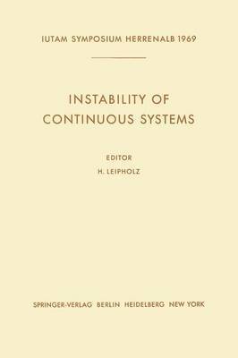 bokomslag Instability of Continuous Systems