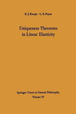 Uniqueness Theorems in Linear Elasticity 1