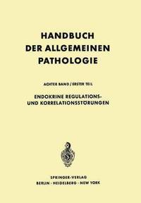 bokomslag Endokrine Regulations- und Korrelationsstörungen
