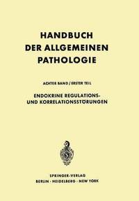 bokomslag Endokrine Regulations- und Korrelationsstrungen