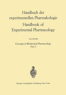 bokomslag Concepts in Biochemical Pharmacology