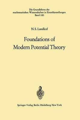 bokomslag Foundations of Modern Potential Theory