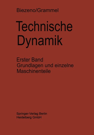 bokomslag Technische Dynamik