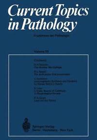 bokomslag Current Topics in Pathology / Ergebnisse der Pathologie