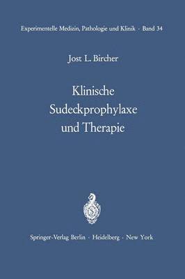 bokomslag Klinische Sudeckprophylaxe und Therapie