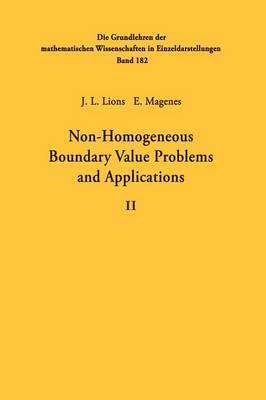 bokomslag Non-Homogeneous Boundary Value Problems and Applications