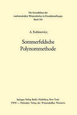 Adalbert Rubinowicz - Sommerfeldsche Polynommethode, Häftad
