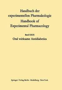 bokomslag Oral wirksame Antidiabetika