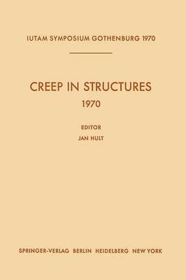 bokomslag Creep in Structures 1970