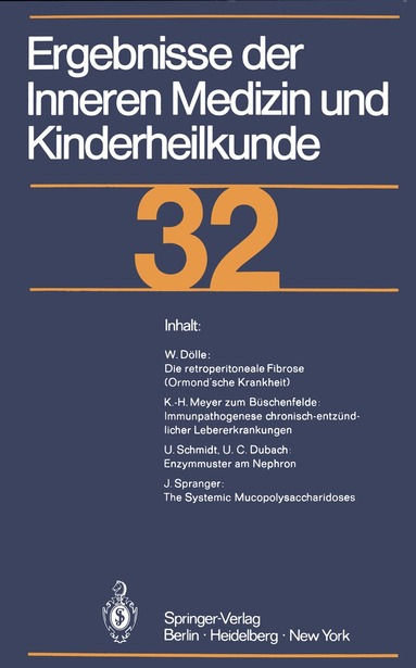 Paul Frick, Gustav-A.v. Harnack - Ergebnisse der Inneren Medizin und Kinderheilkunde, Häftad