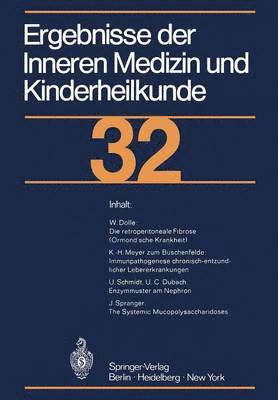 bokomslag Ergebnisse der Inneren Medizin und Kinderheilkunde