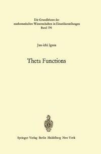 bokomslag Theta Functions