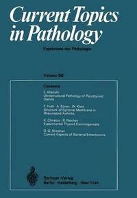 bokomslag Current Topics in Pathology / Ergebnisse der Pathologie