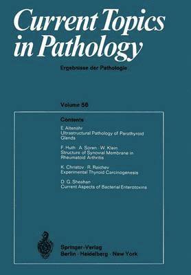 Current Topics in Pathology / Ergebnisse der Pathologie 1