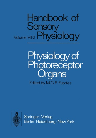 bokomslag Physiology of Photoreceptor Organs