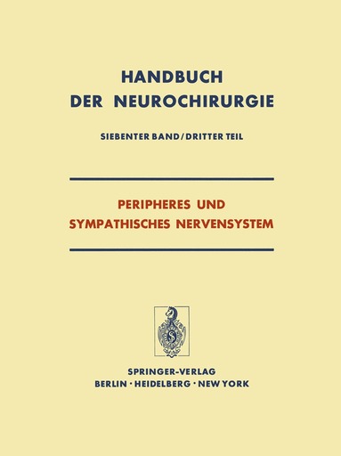 bokomslag Peripheres und Sympathisches Nervensystem