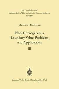 bokomslag Non-Homogeneous Boundary Value Problems and Applications