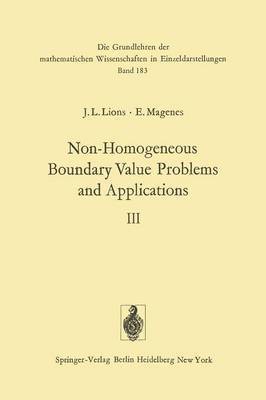 bokomslag Non-Homogeneous Boundary Value Problems and Applications