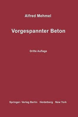 bokomslag Vorgespannter Beton