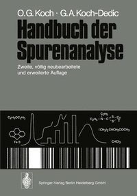 bokomslag Handbuch der Spurenanalyse