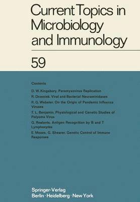 bokomslag Current Topics in Microbiology and Immunology