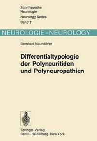 bokomslag Differentialtypologie der Polyneuritiden und Polyneuropathien