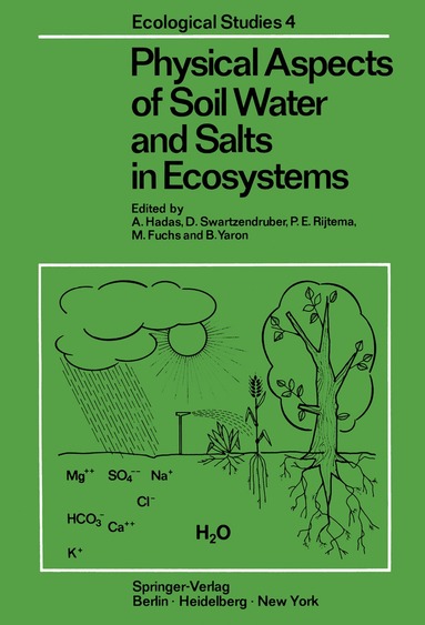 A. Hadas, Dale Swartzendruber, P.E. Rijtema, M. Fuchs, B. Yaron - Physical Aspects of Soil Water and Salts in Ecosystems, Häftad