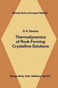 bokomslag Thermodynamics of Rock-Forming Crystalline Solutions