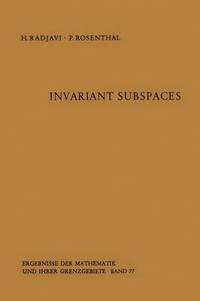 bokomslag Invariant Subspaces