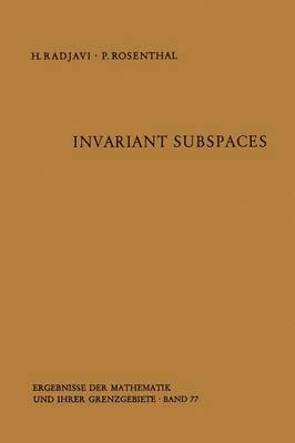 Invariant Subspaces 1