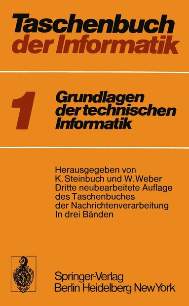 Karl Steinbuch, W. Weber - Taschenbuch der Informatik, Häftad