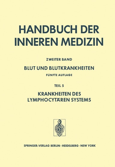 H. Begemann, H. Begemann - Blut und Blutkrankheiten, Häftad