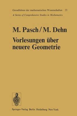 Vorlesungen ber die neuere Geometrie 1