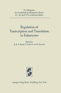 bokomslag Regulation of Transcription and Translation in Eukaryotes